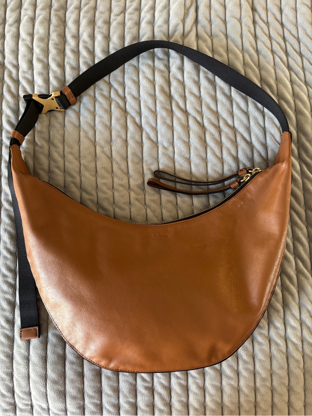 RAG & BONE Leather Hobo and Casual Chic Crescent Shoulder Bag
